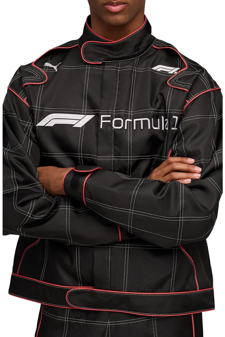 Formula 1® Lifestyle Racing Jacket, Main, color, PUMA BLACK