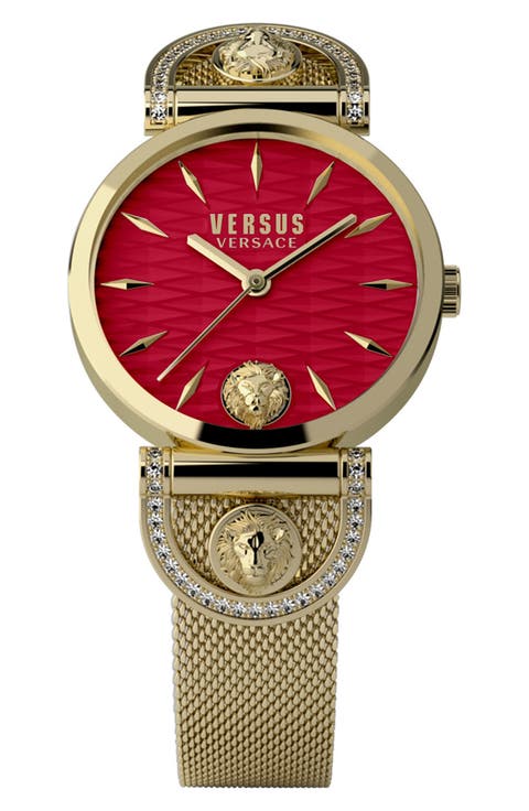 V-Neck Hardware One-Piece Swimsuit