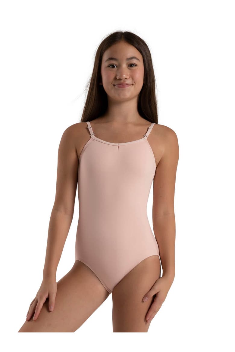 Team Basics Camisole Leotard w/ Adjustable Straps, Main, color, bright pink