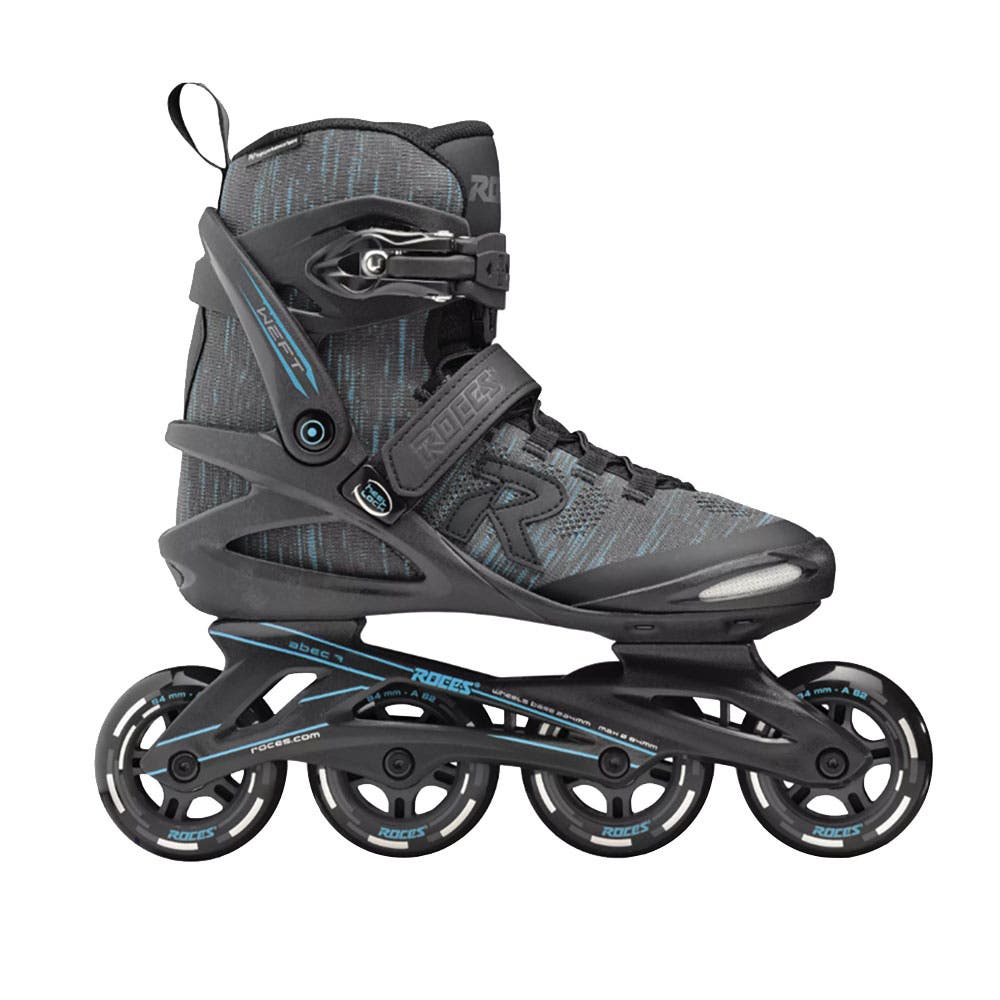 Roces Weft Thread Mens Inline Skates, Main, color, Black/Blue