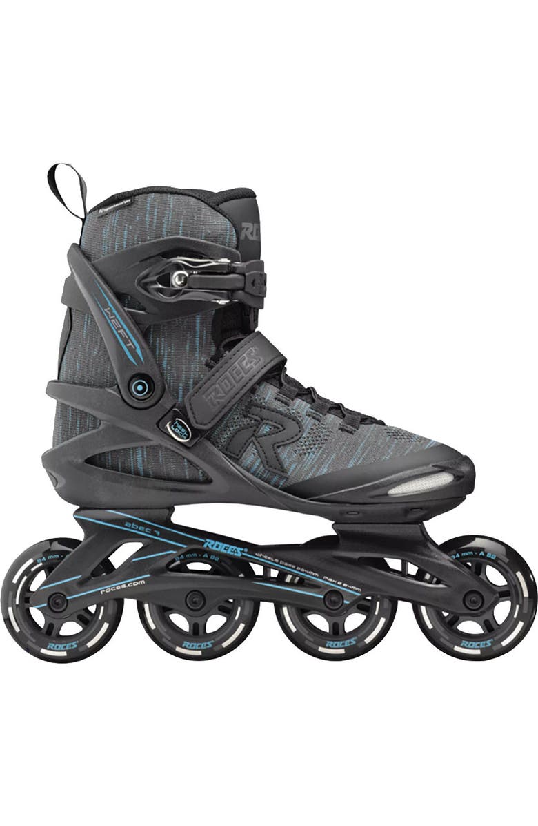 Roces Weft Thread Mens Inline Skates, Main, color, Black/Blue