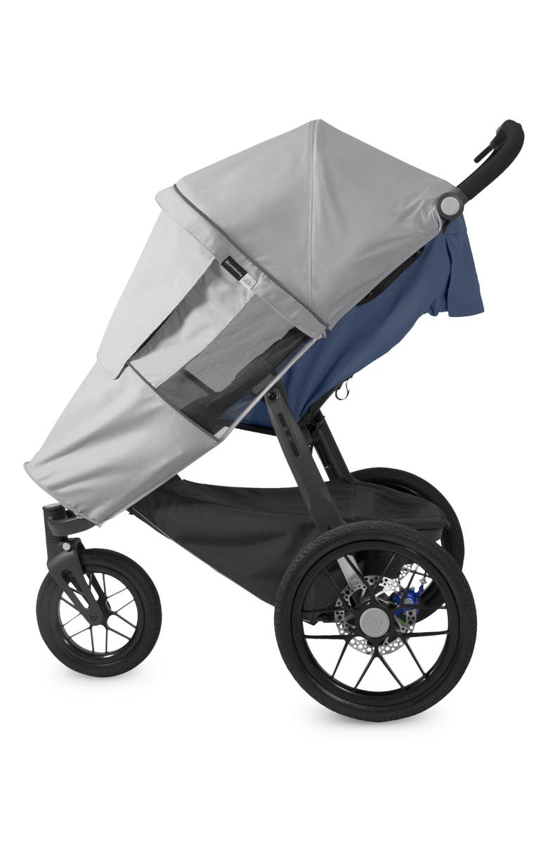 UPPAbaby Sun & Bug Shield for RIDGE Jogger Stroller, Alternate, color, Black/ Grey