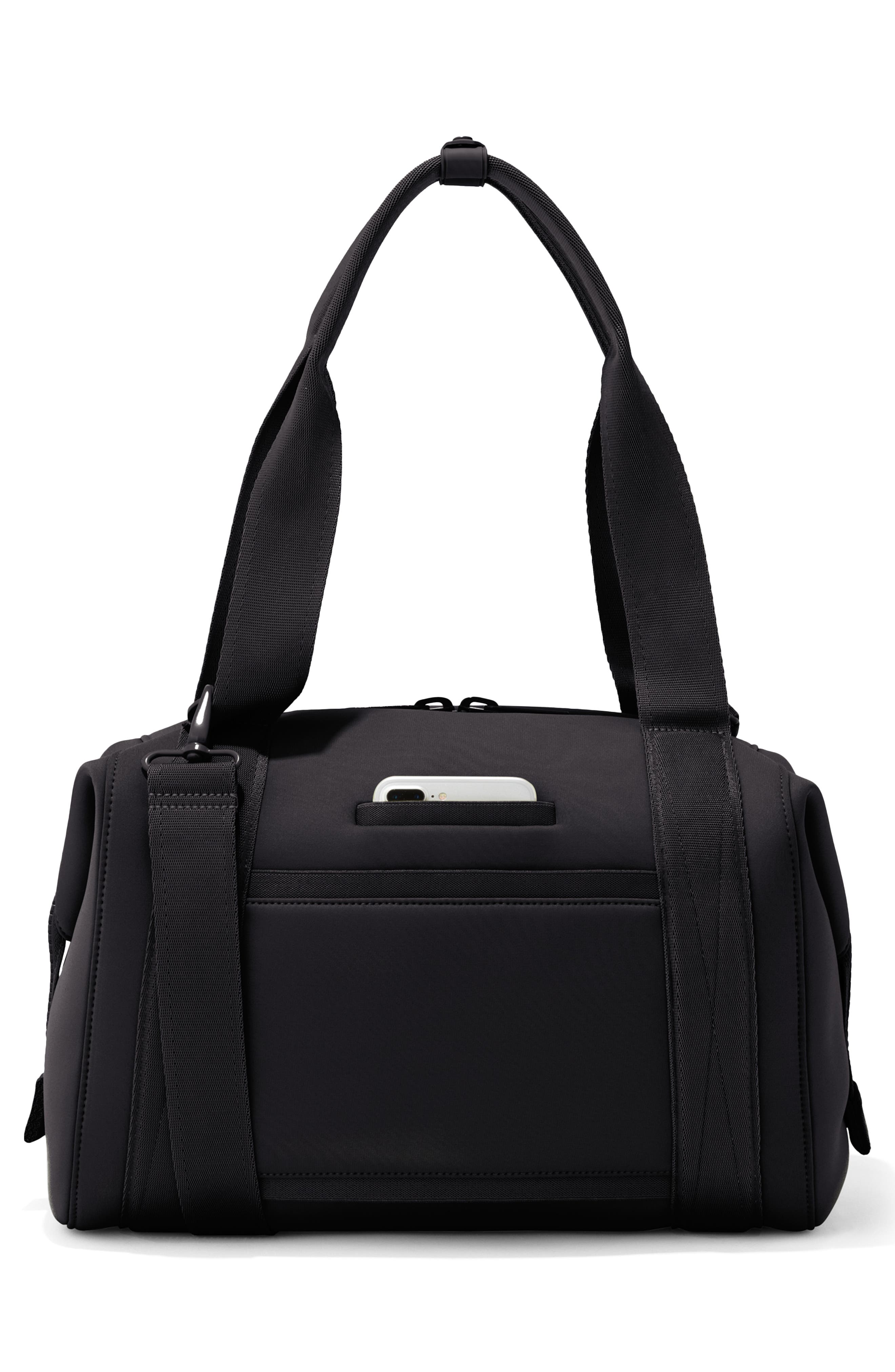 Dagne Dover Landon Medium Neoprene Carryall, Alternate, color, Onyx
