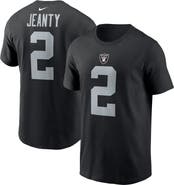 Nike Men's Nike Ashton Jeanty Black Las Vegas Raiders 2025 NFL Draft First Round Pick Name & Number T-Shirt