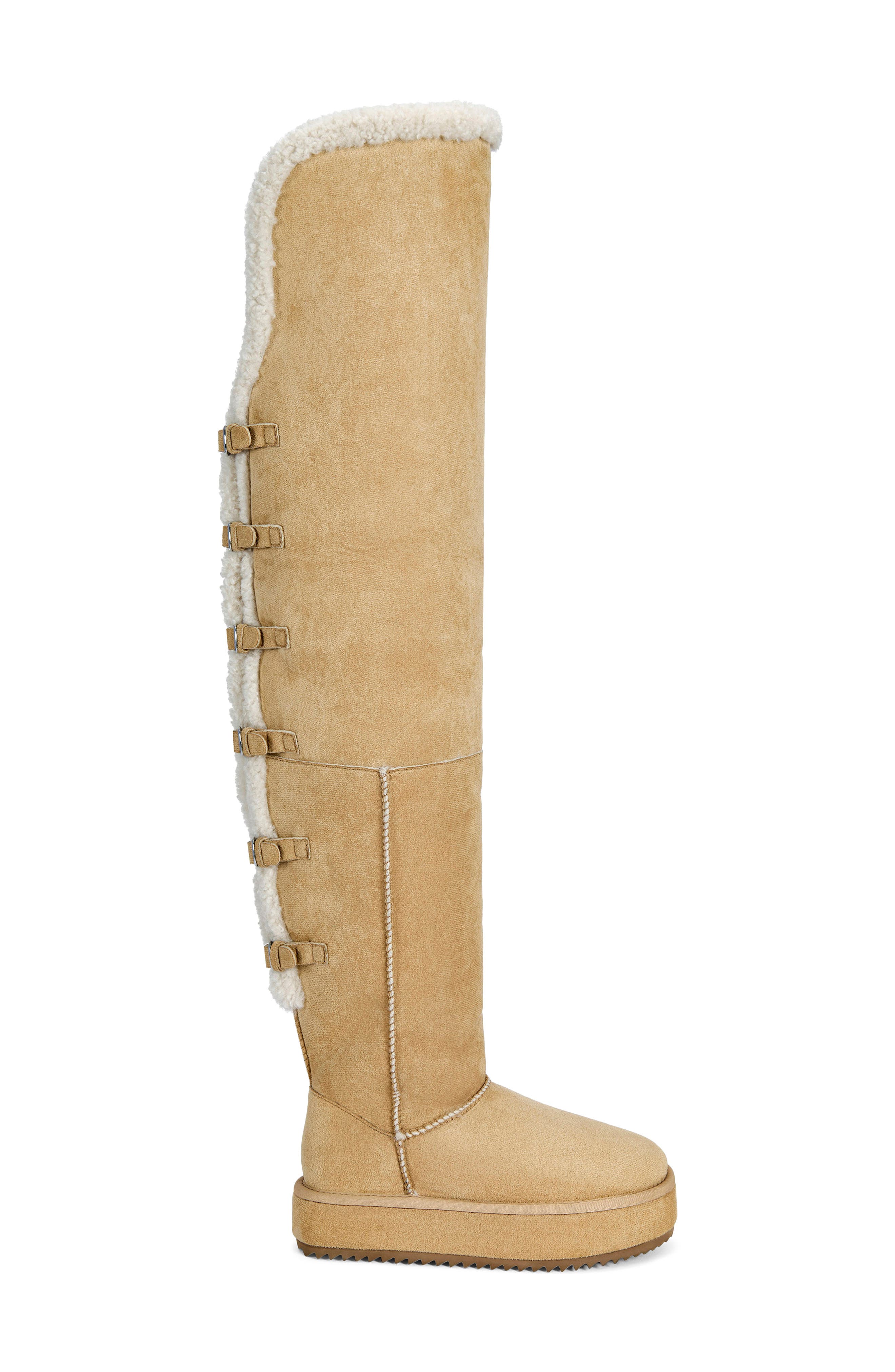Shea Over the Knee Boot, Alternate, color, SAND