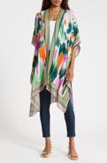 NORDSTROM RACK Lightweight Print Ruana