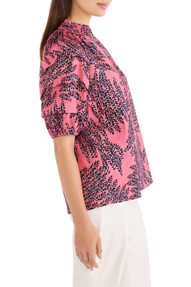 Blush of Spring Peasant Top, Alternate, color, PINK MULTI