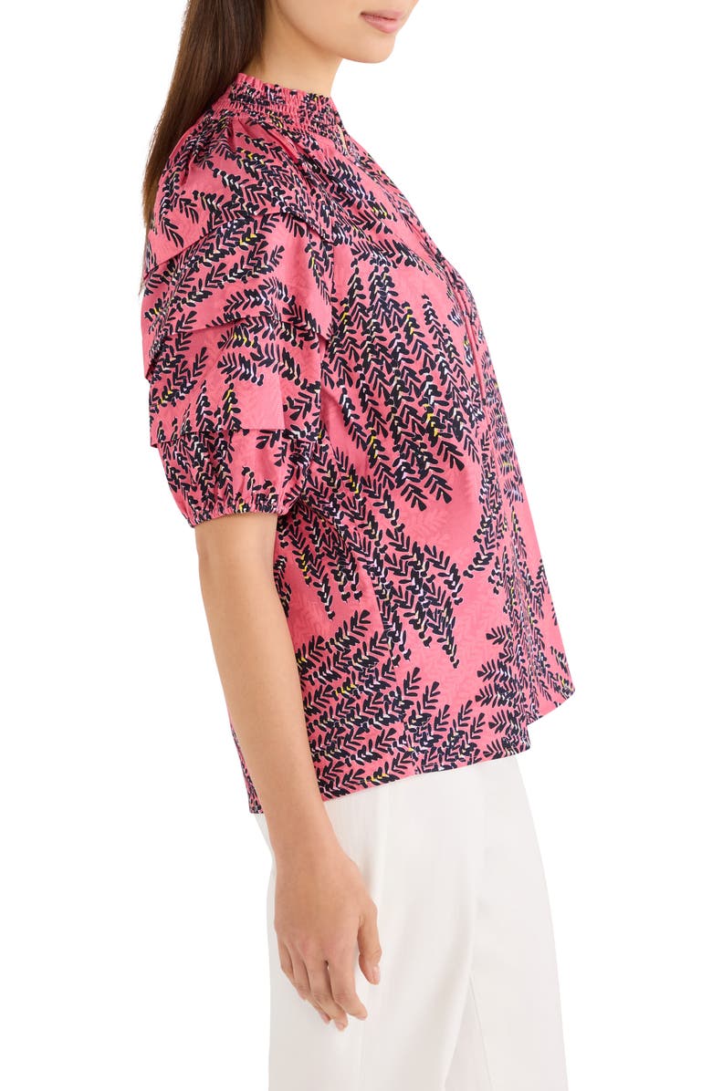 NIC+ZOE Blush of Spring Peasant Top, Alternate, color, Pink Multi