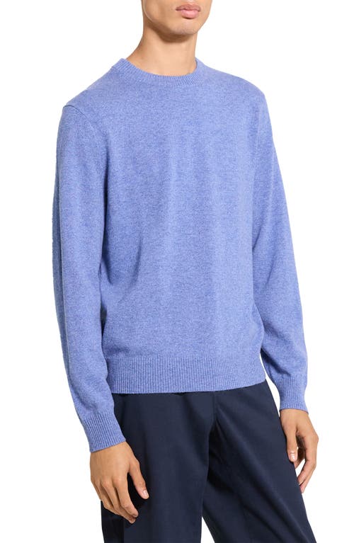 Theory Hilles Cashmere Sweater In Blue