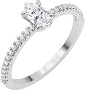 Crislu Marquise Cubic Zirconia Pavé Ring
