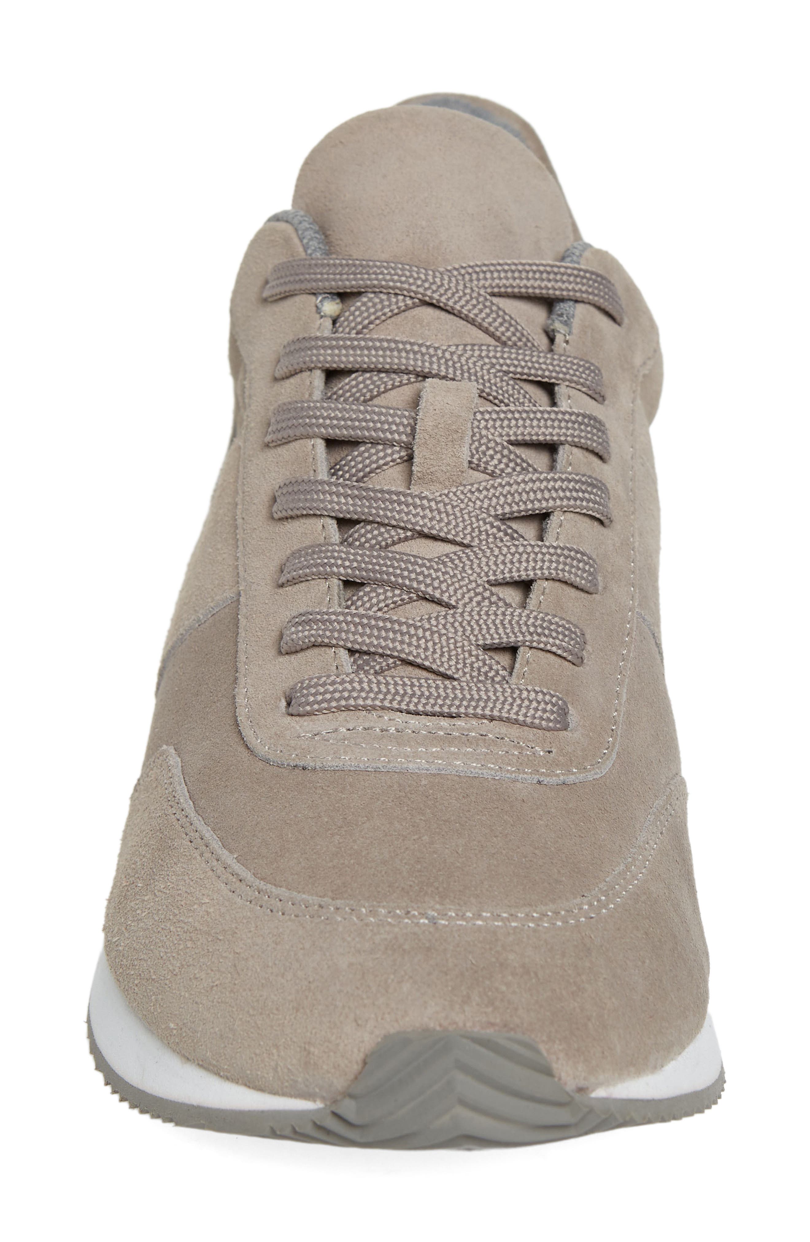 Eileen Fisher Haste Suede Sneaker, Alternate, color, 