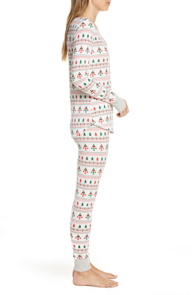 Nordstrom Thermal Pajamas, Alternate, color,