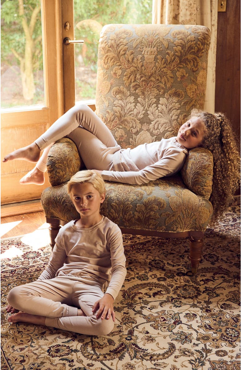 NoggiWear Sweet Dreams Loungewear Set, Alternate, color, Neutral