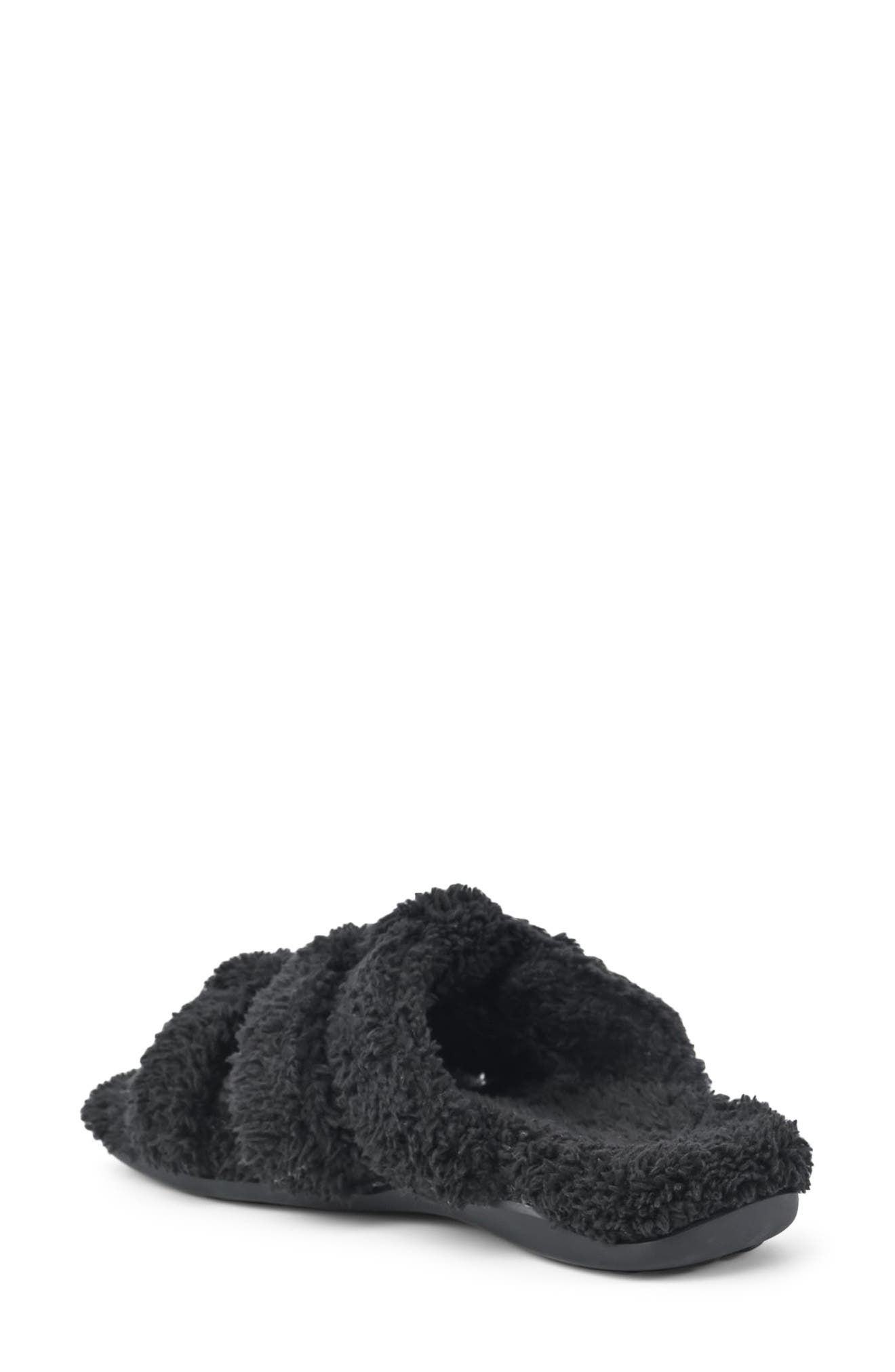 Zella Slipper, Alternate, color, BLACK II