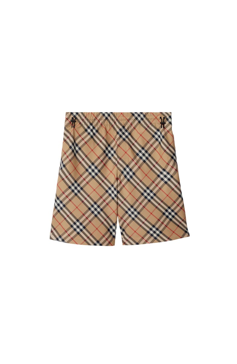 Burberry Check Shorts, Alternate, color, Sand