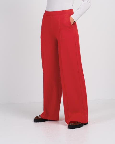 Ponte Wide Leg Pants