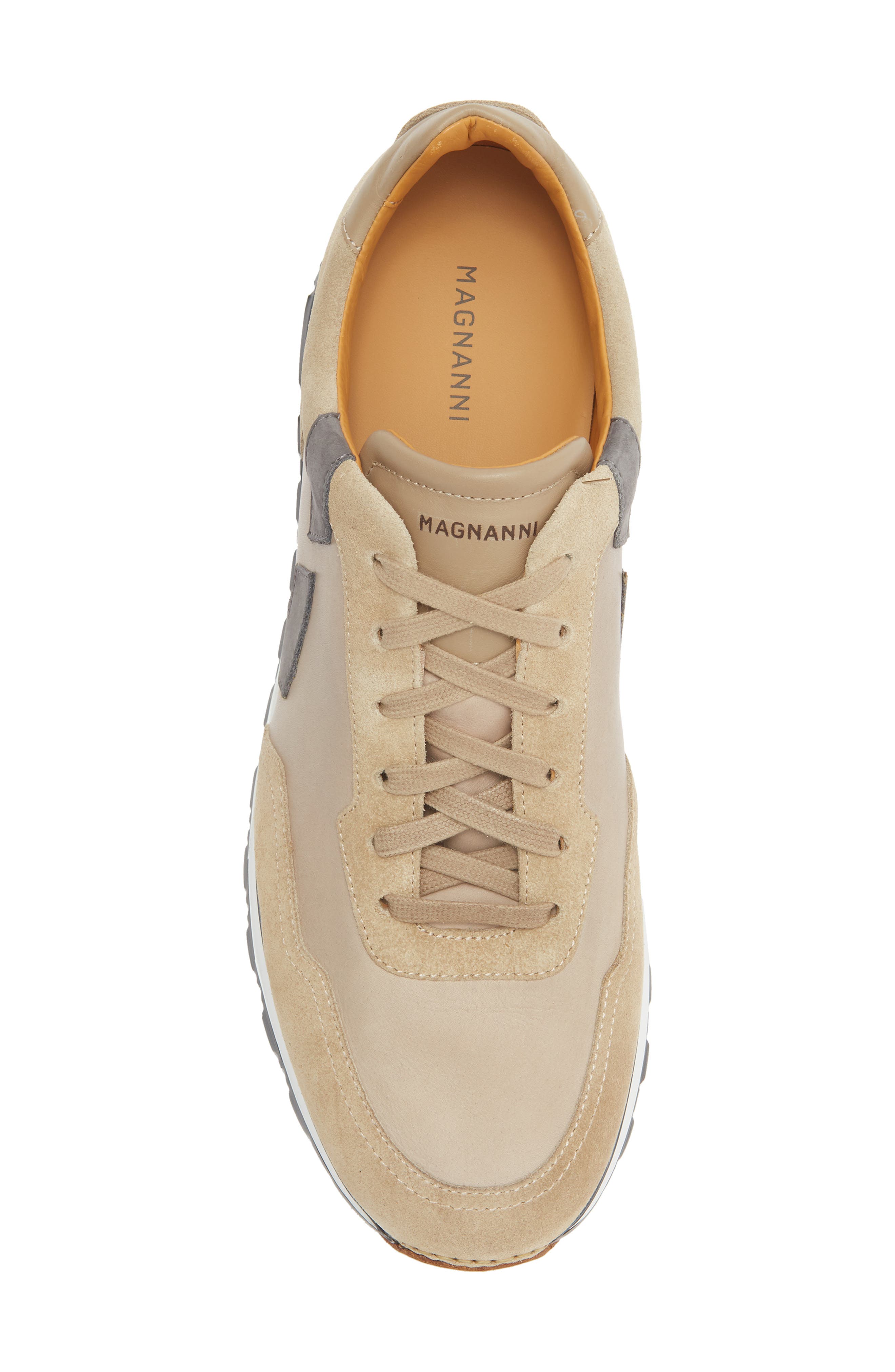Magnanni Aero Sneaker, Alternate, color, Taupe