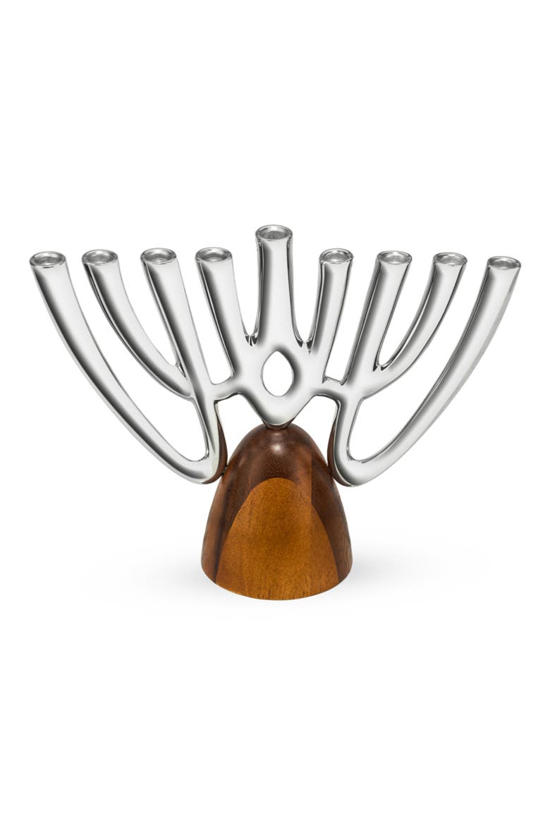 Unity Menorah, Alternate, color, SILVER