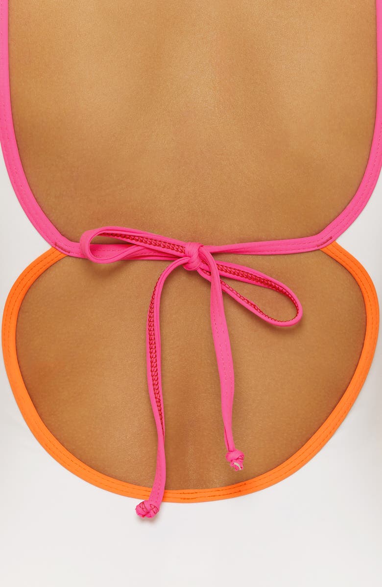 BCA by Rebecca Virtue Block Party One-Piece Swimsuit, Alternate, color, White