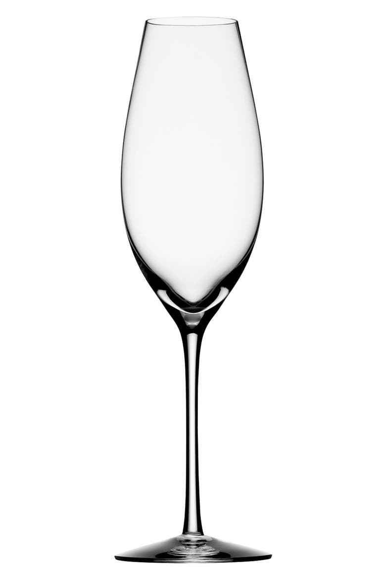 'Difference' Sparkling Champagne Glass, Alternate, color, CLEAR