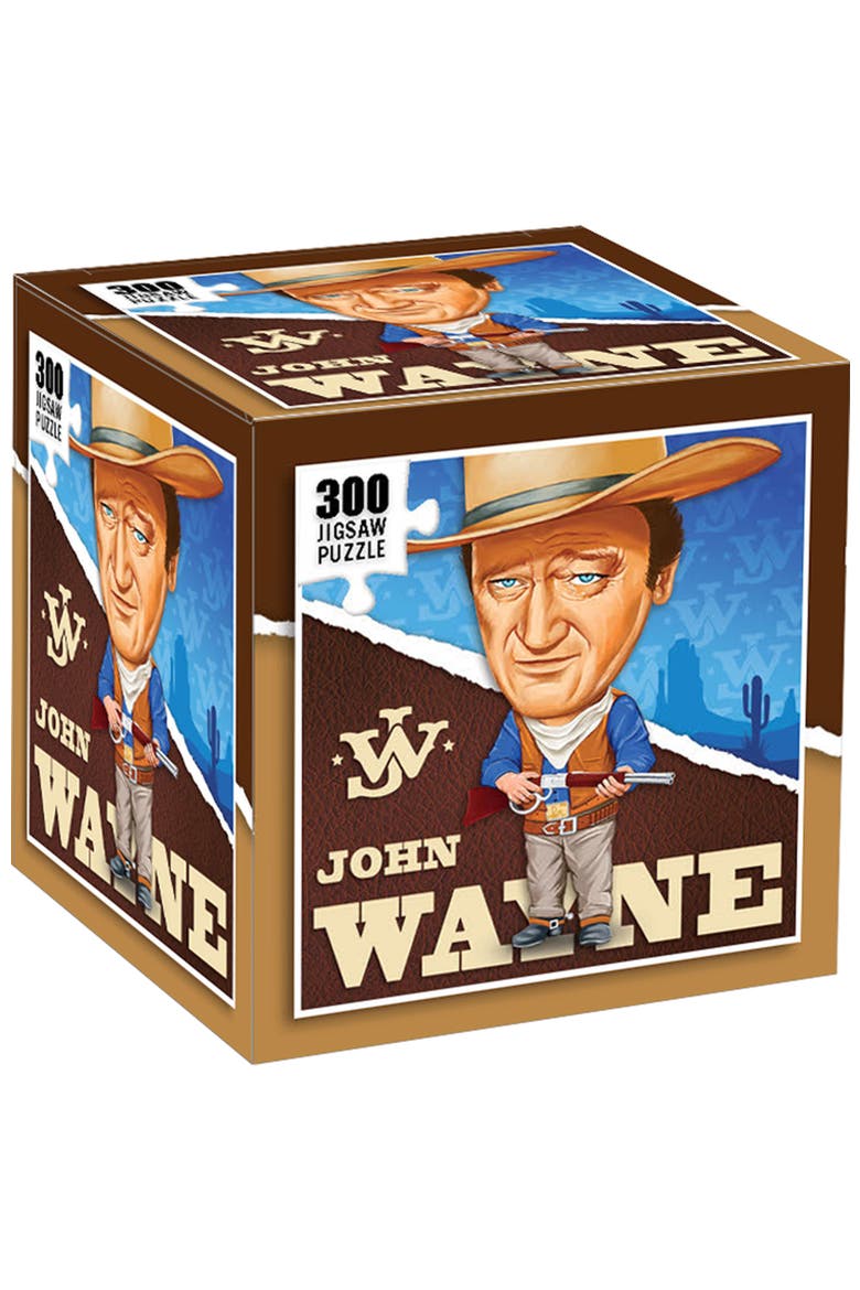 John Wayne 300 Piece Jigsaw Puzzle, Main, color, Multicolor