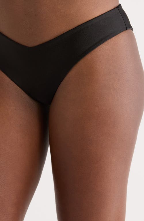 Kulani Kinis V-cut Bikini Bottoms In Black