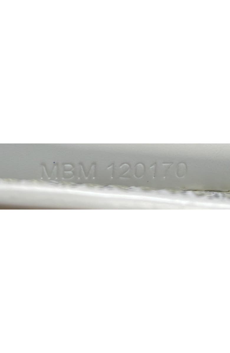 Pre-Owned Goyard Saigon Top Handle Bag Coated Canvas with Leather PM, Alternate, color, White