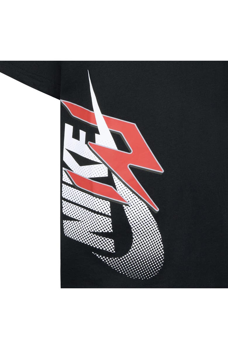 3 Brand Kids' Digi Vertical Logo Tee, Alternate, color, 