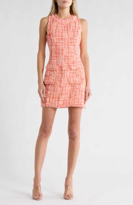 Cinq à Sept Lucie Ellisella Sleeveless Bouclé Minidress
