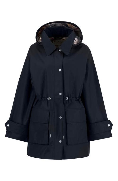 Barbour Fallyn Showerproof Rain Jacket In Blue