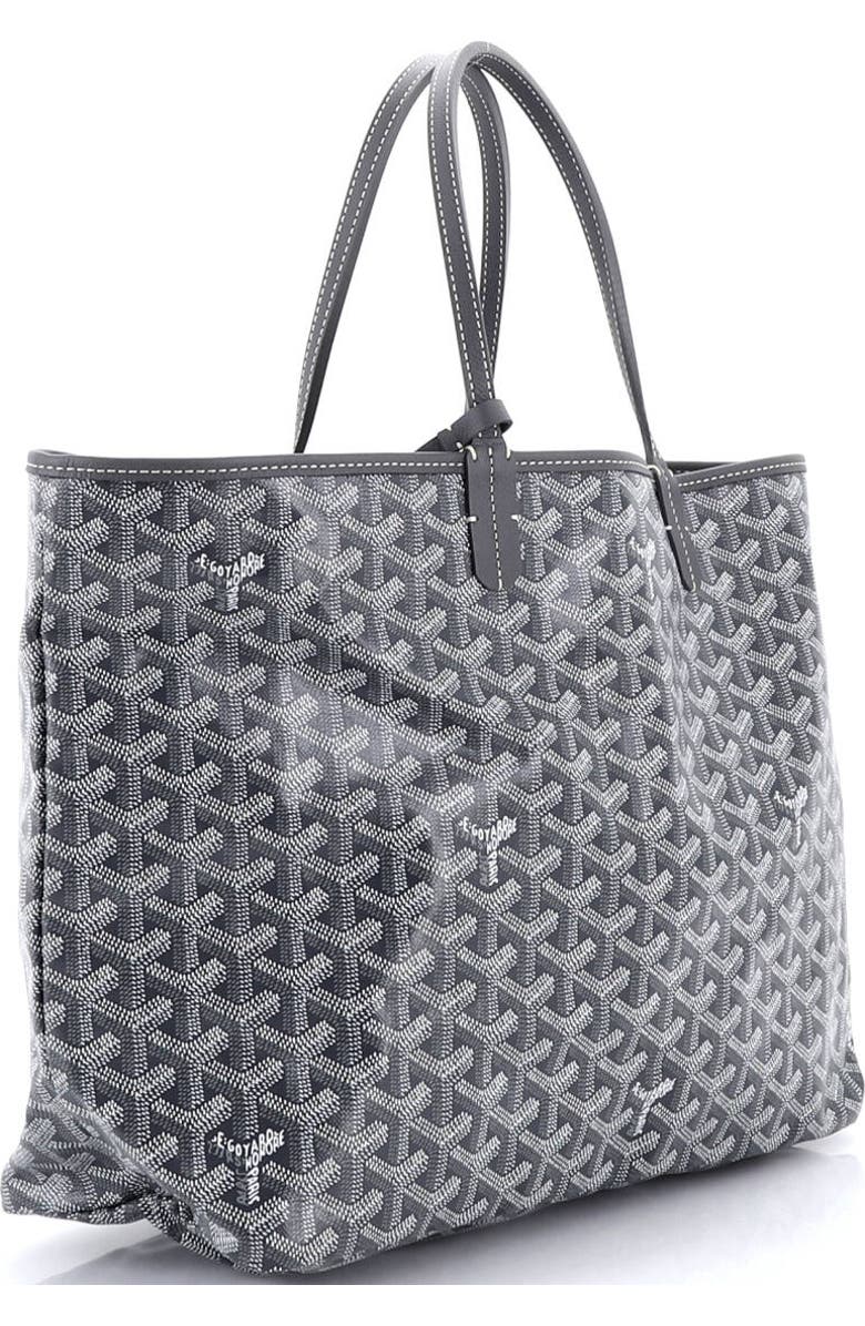 Pre-Owned Goyard Saint Louis Tote Coated Canvas PM, Alternate, color, Gray