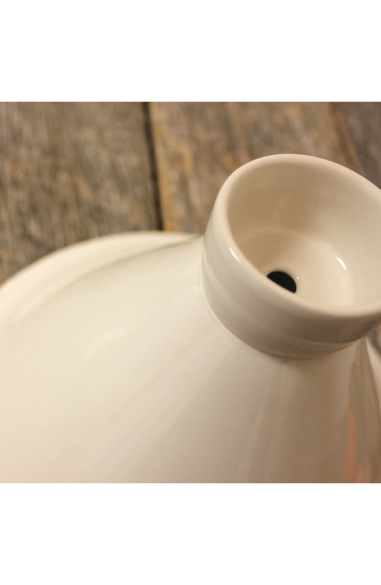 BergHOFF Ron 11.5" Stoneware Tajine Cover, Alternate, color, White
