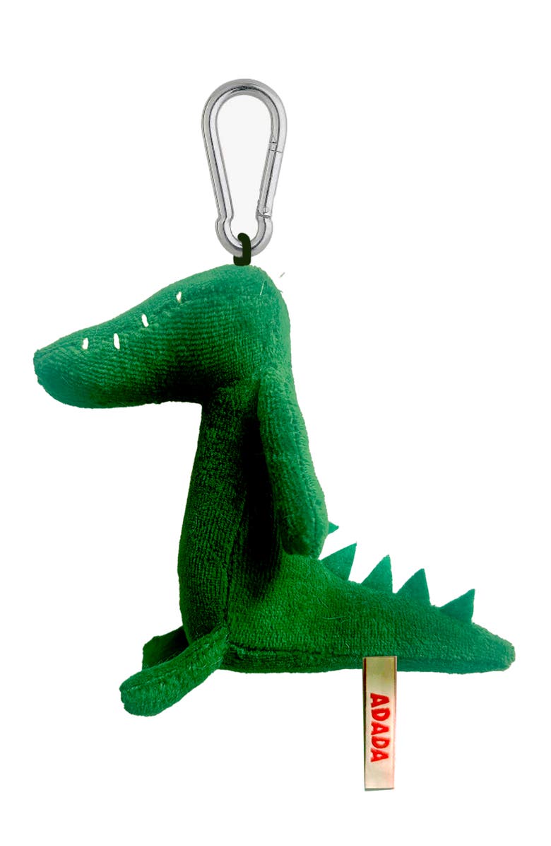 ADADA Key Charm Tony the Crocodile green, Alternate, color, Green