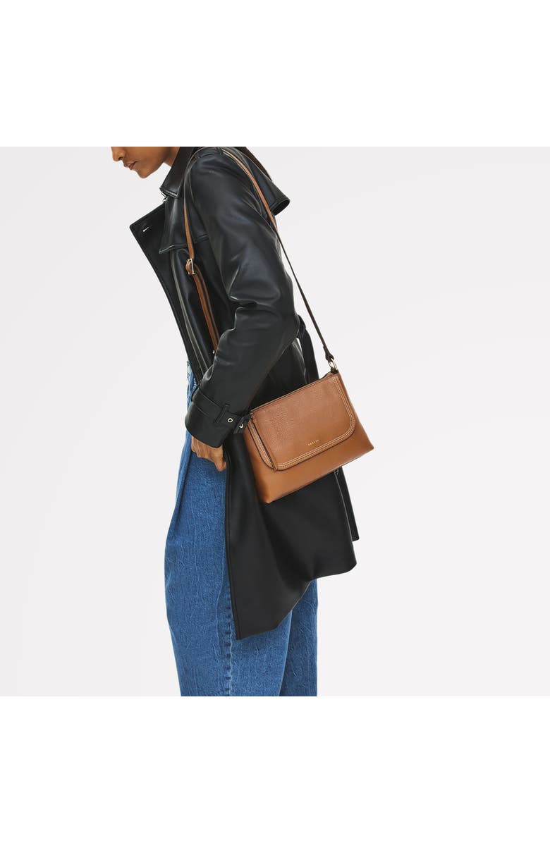 Radley Colwyn Road Small Ziptop Crossbody Bag, Alternate, color, Indus Tan