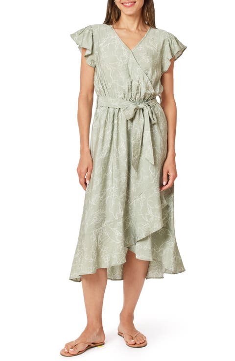 Ariel Satin Midi Dress