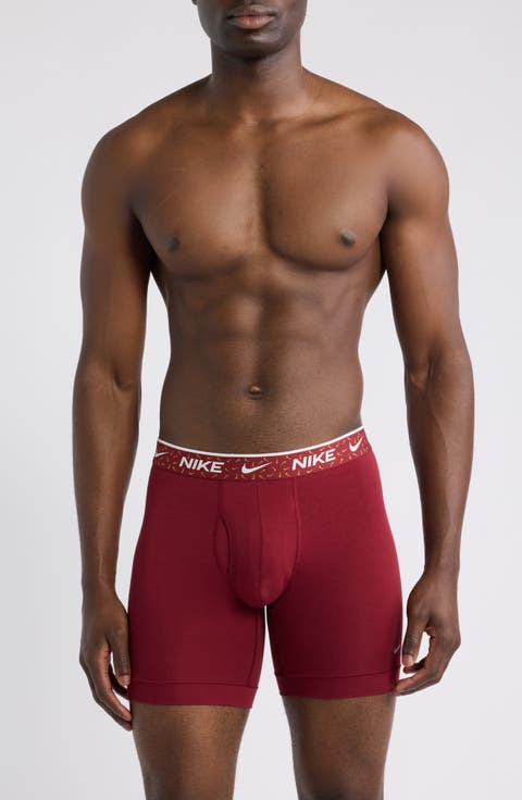 Dri-FIT Essential Assorted 3-Pack Stretch Cotton Boxer Briefs