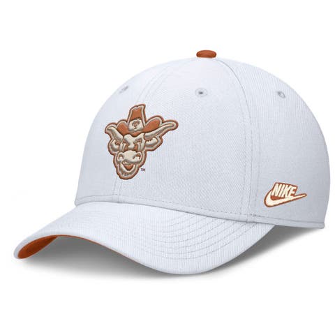 Men's Nike White Texas Longhorns Legacy Rise Performance Flex Hat