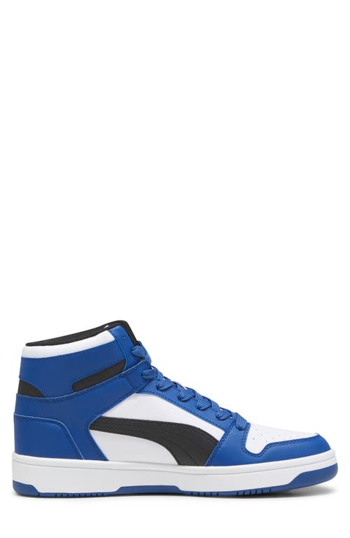 Puma Rebound Layup High Top Sneaker In Blue