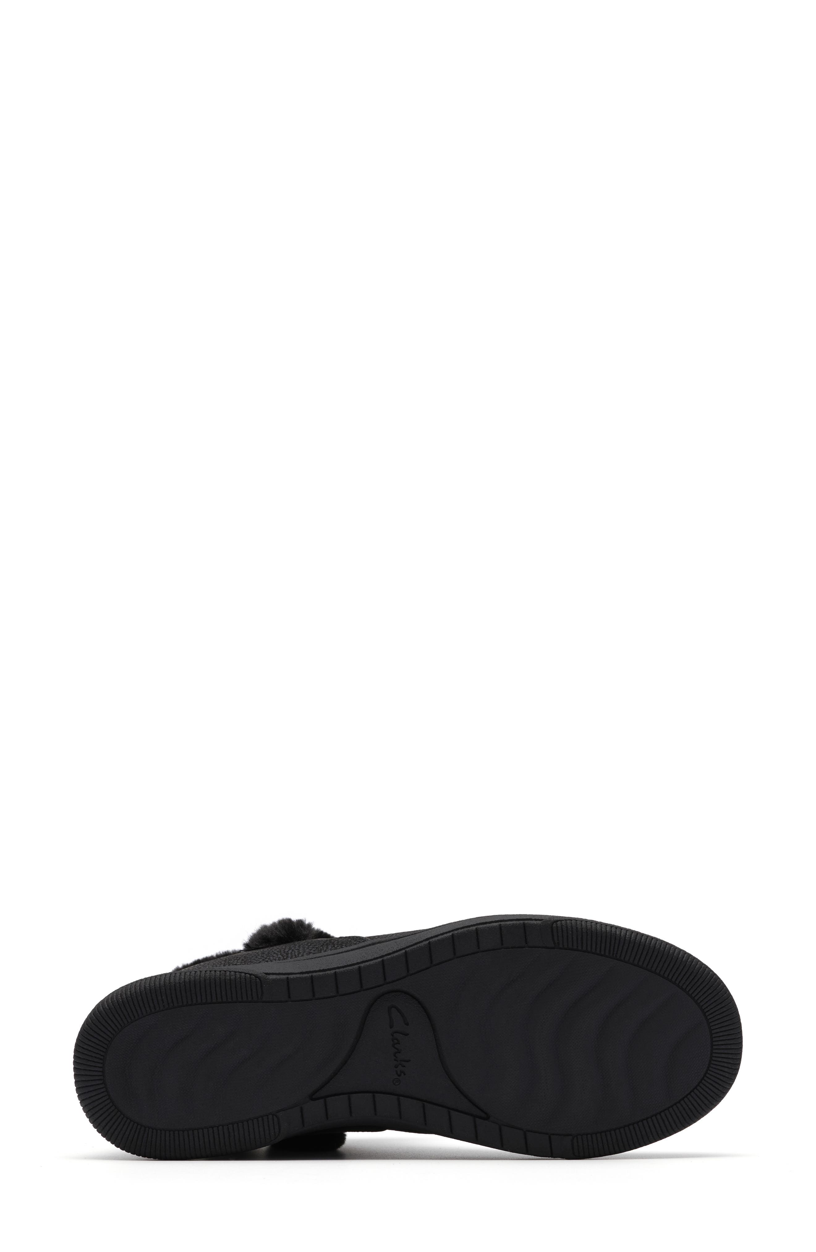 Clarks<sup>®</sup> Breeze Faux Fur Lined Boot - Wide Width Available, Alternate, color, Black Combi