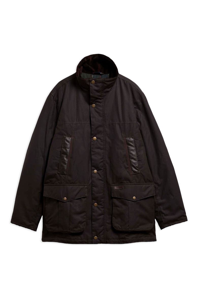 Sandale Waxed Cotton Jacket, Alternate, color, RUSTIC