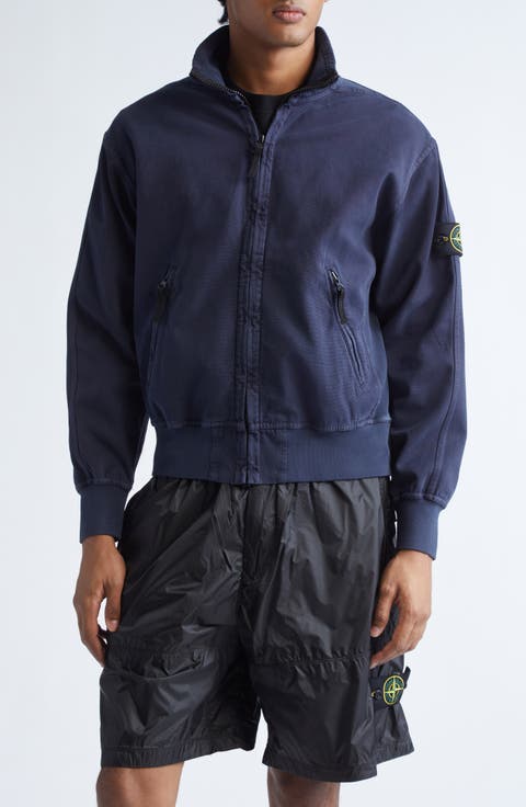 Organic Cotton Fleece Zip Track Jacket