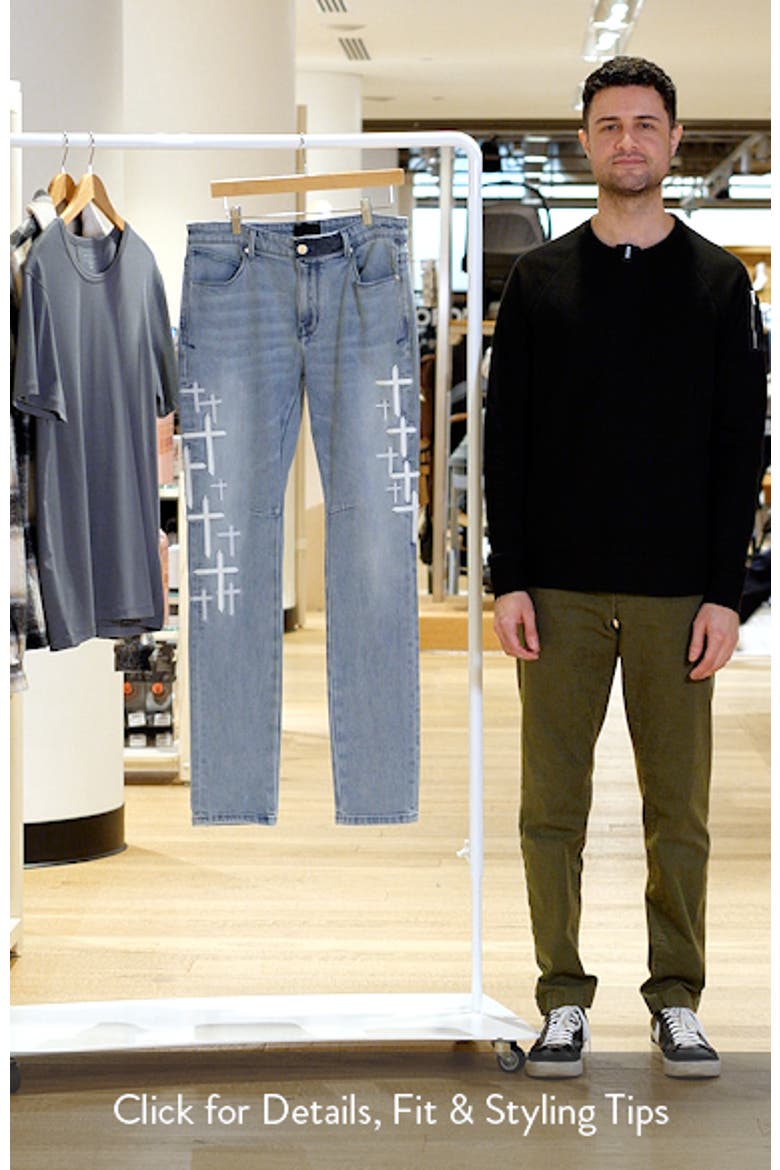 Bryant Stretch Denim Skinny Jeans video