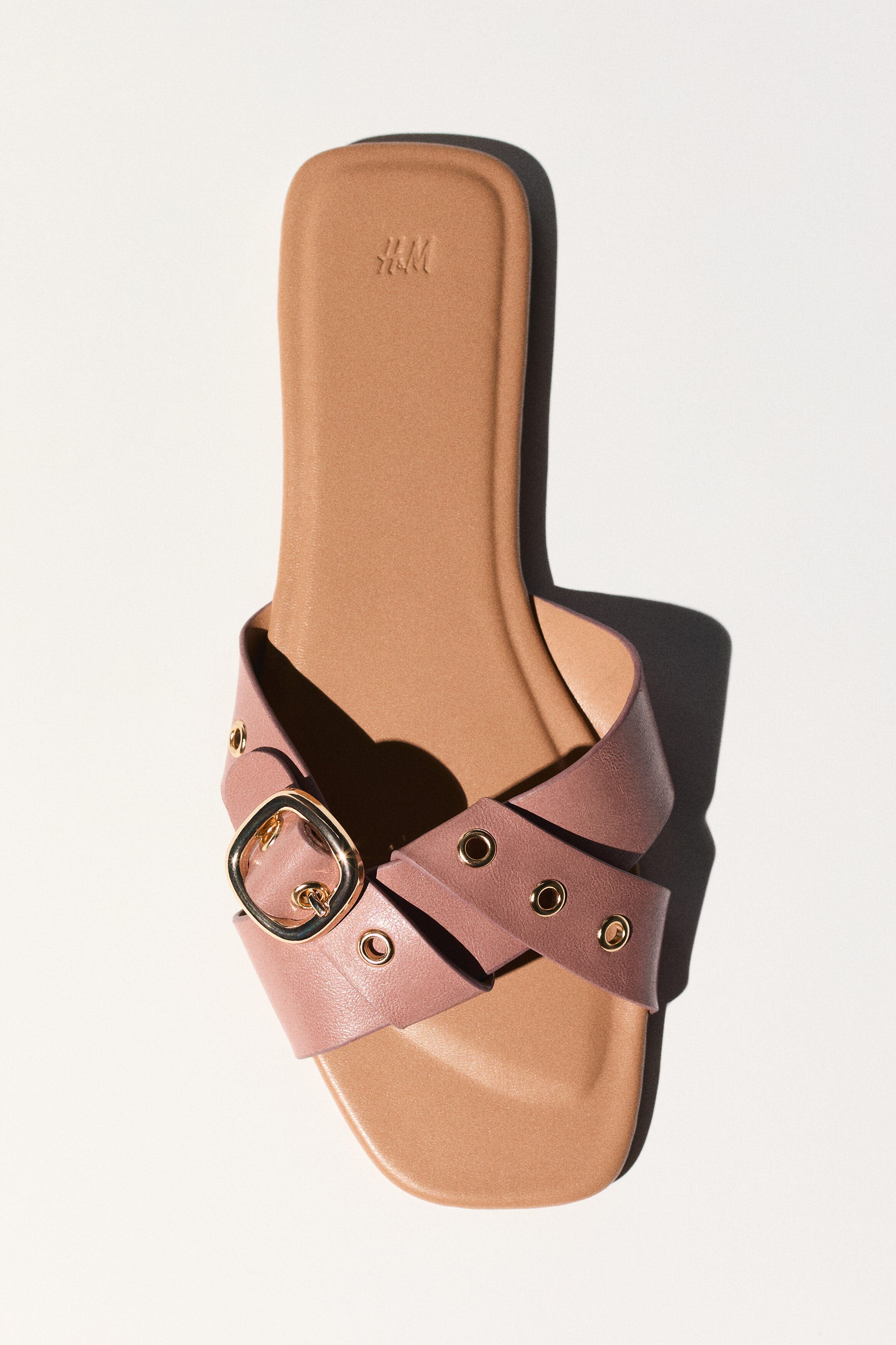 H&M Sandals, Alternate, color, Dusty Pink