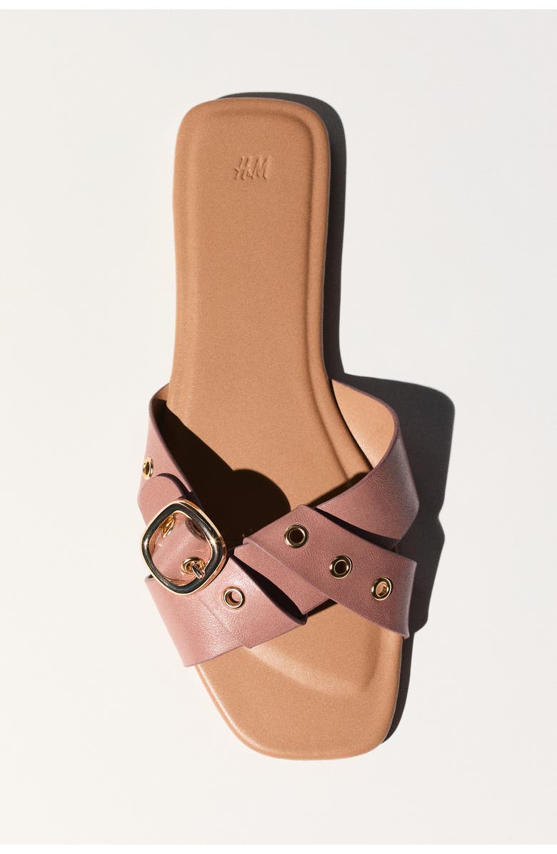H&M Sandals, Alternate, color, Dusty Pink