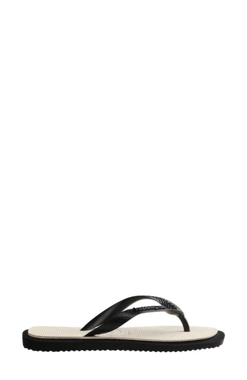 HAVAIANAS HAVAIANAS FUSION SQUARE LOGO FLIP FLOP 