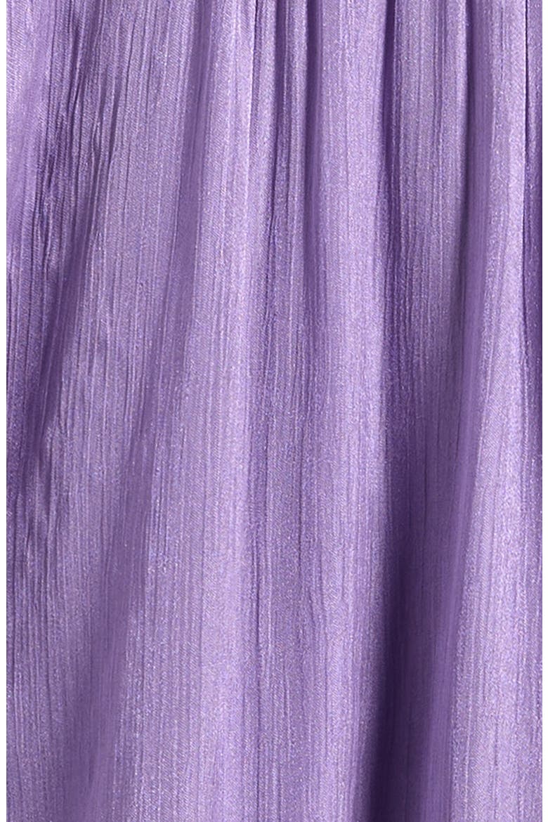 Kids' Shimmer Crinkle Babydoll Party Dress, Alternate, color, IRIS