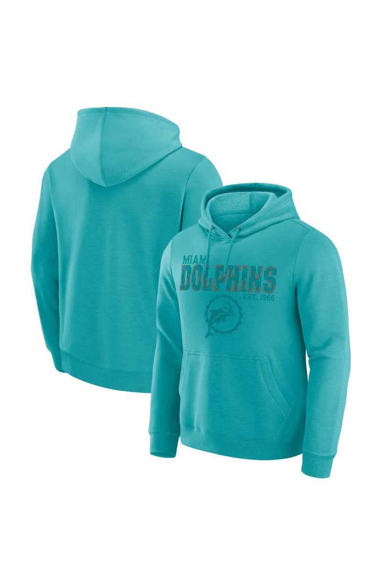 Darius Rucker Collection by Fanatics Men's Darius Rucker Collection by Fanatics Aqua Miami Dolphins Hoodie, Main, color, Aqua