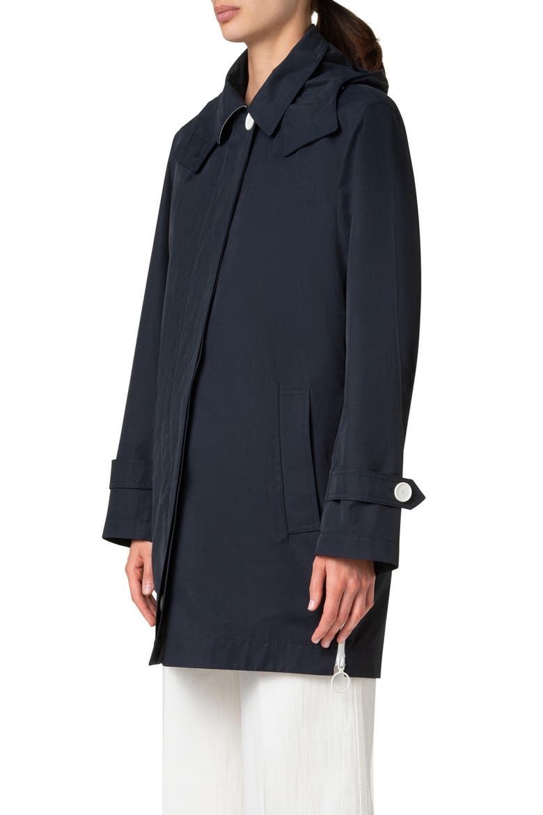 Water Repellent Fisherman Parka, Alternate, color, NAVY