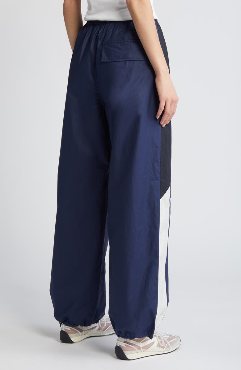 rag & bone Monica Cotton Track Pants, Alternate, color, Navy