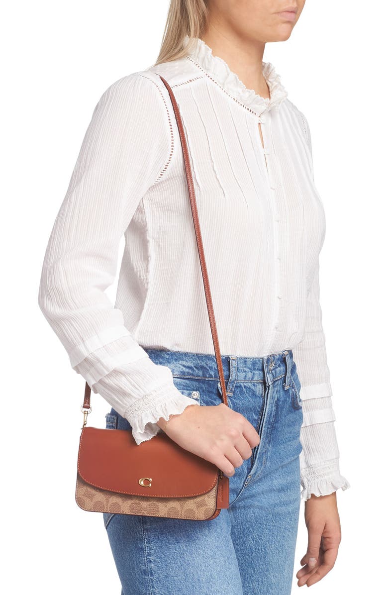 COACH Hayden Coated Canvas Crossbody Bag, Alternate, color,